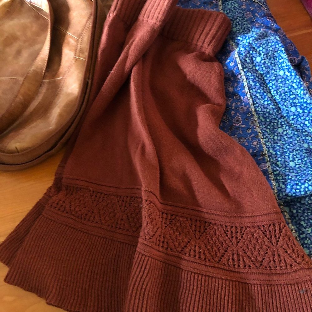 Knit cotton Prana Skirt